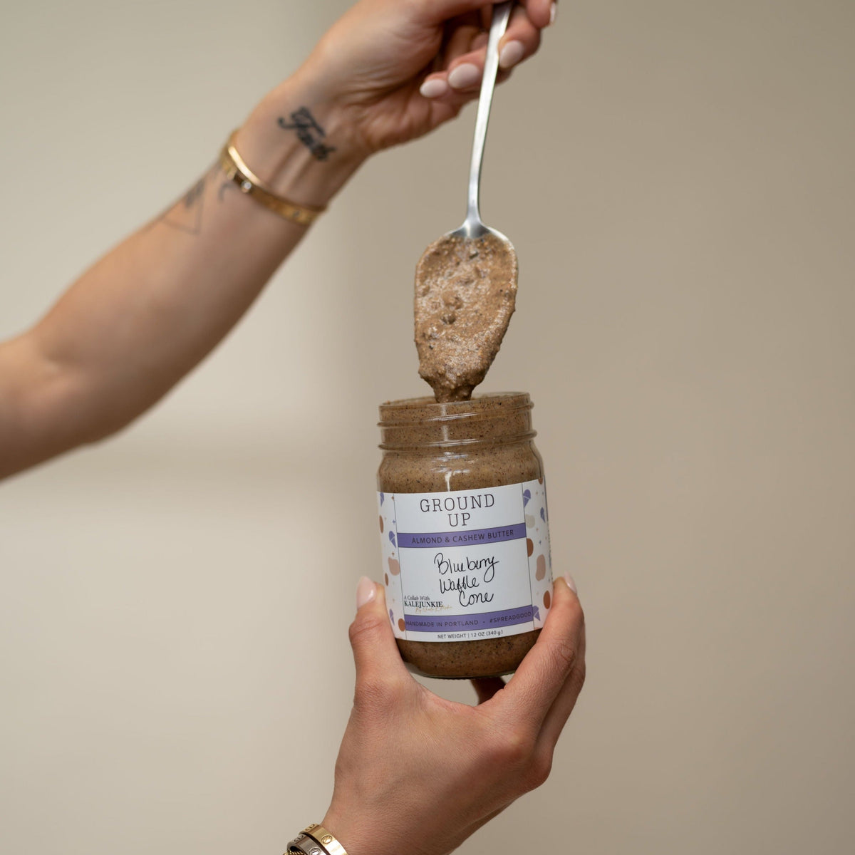 Blueberry Waffle Cone Nut Butter